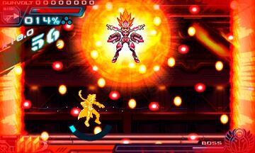 Captura de pantalla - Azure Striker Gunvolt (3DS)