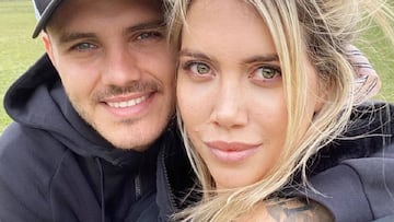 El detalle más picante en la última foto de Mauro y Wanda Icardi en Madrid