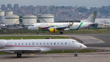 Aviones en el aeropuerto Seve Ballesteros