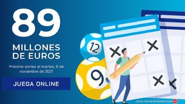 Euromillones: comprobar los resultados del sorteo de hoy, martes 9 de noviembre