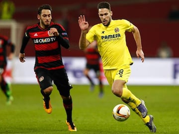 Alfonso Pedraza playing for Villarreal