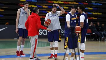 20/02/19 BALONCESTO SELECCION ESPA&Ntilde;OLA ESPA&Ntilde;A 
 ENTRENAMIENTO   
 