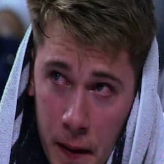 Doncic lloró en el banquillo tras ser sustituido por Pablo Laso
