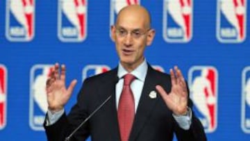 Adam Silver, en una imagen de archivo. 