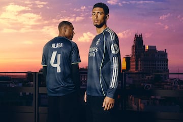 Jude Bellingham y David Alaba.