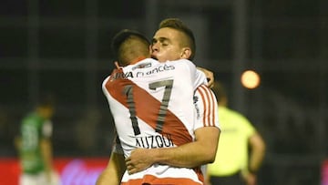 Santos Borré anota en el triunfo de River ante San Martín