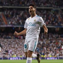 Hace lo que le quiere: notable doblete de Marco Asensio