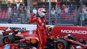 Charles Leclerc (Ferrari SF-24). Montecarlo, Mónaco. F1 2024.