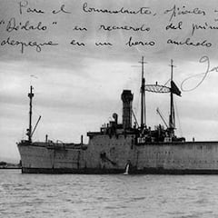 Así era el Dédalo I, el primer portaviones de la Armada Española que fue clave en la guerra de Marruecos