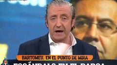 La contundencia de Pedrerol con Bartomeu en la apertura de 'El Chiringuito'