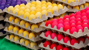 Many parents are looking cheaper alternatives to the traditional dying eggs at Easter custom.