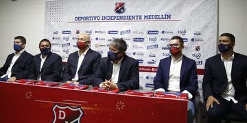 Hernán Darío 'El Bolillo' Gómez fue presentado como nuevo entrenador de Independiente Medellín junto a su cuerpo técnico. El DT aseguró que busca hacer un proyecto a largo plazo 
