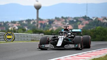 Lewis Hamilton (Mercedes W11). Hungr&iacute;a, F1 2020. 