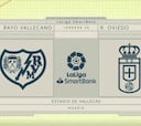 Resumen y del Rayo Vallecano vs. Oviedo de LaLiga SmartBank
