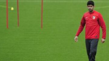 Diego Costa, en el Camp Nou.