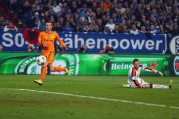 0-5. Quinto gol de Bale.