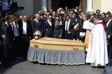 Funeral de Jules Bianchi en Niza.