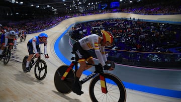 Albert Torres, durante la prueba.
