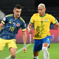 Colombia 1x1: Barrios, Borré y Díaz, destacados en la derrota