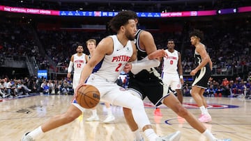 In another win for the Detroit Pistons, leaders of the NBA’s Eastern Conference, star guard Cade Cunningham returned after nearly a month out.