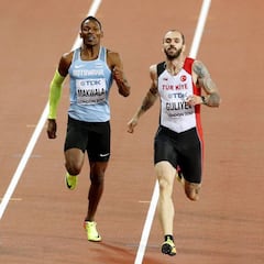 Sorpresón en el 200: Guliyev se lleva el oro ante Van Niekerk