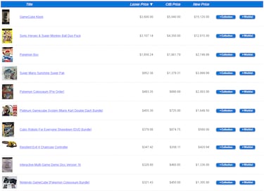 El juego más caro de GameCube no es ni Mario ni Zelda, sino un pack muy raro de dos juegos de SEGA