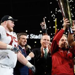 Which coaches have the most NCAA football championships?