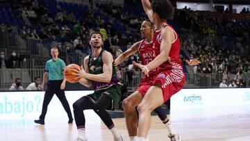 12/004/22  PARTIDO BALONCESTO BASKET
 CHAMPIONS LEAGUE CUARTOS 
 UNICAJA - MANRESA
 DARIO BRIZUELA
 