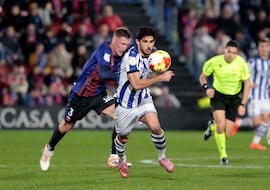 Marín in-extremis evita la zozobra de la Real en Elda