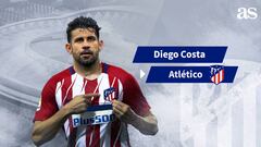 Simeone ya tiene lo que quería: Diego Costa, su mejor goleador