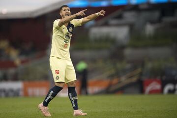 La alineación del América para enfrentar a Tigres