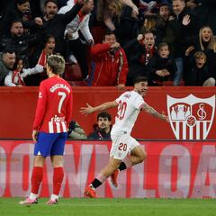 Resumen y gol del Sevilla vs Atlético, jornada 24 de LaLiga EA Sports