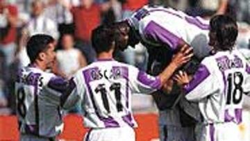 <B>DE RECORD</B>. El Valladolid ha igualado ya el mejor inicio desde que se suman tres puntos por triunfo.