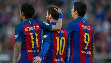 Neymar recuerda con cariño lo que fue la MSN junto a Messi y Suárez en el Barcelona.