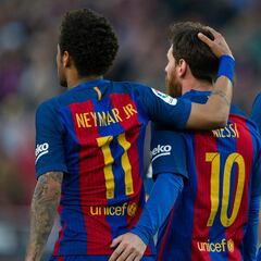 Neymar: I miss Messi and Suárez