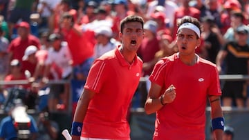 Suecia - Chile (0-3) Copa Davis 2023: resultados, resumen y quién ganó los partidos de Jarry, Garín y el dobles