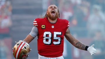 The 49ers have been dealing with a lengthy injury list but players are gradually returning - among them, their star TE.