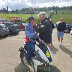 Encuentro Márquez-Campinoti tras descartar en público a Pramac