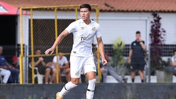 Leonardo Zabala: “Mi mentalidad es trabajar, ganar títulos y hacerme un nombre en Santos”