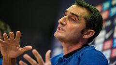 Valverde avoids questions related to Catalan political situation