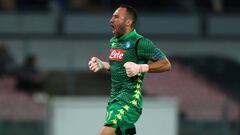 Napoli, con el arquero colombiano David Ospina, venci&oacute; 1-2 a Atalanta en Bergamo, por la fecha 14 de la Serie A de Italia. Duv&aacute;n Zapata anot&oacute; en el local.