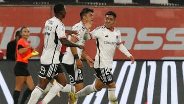 Futbol, Colo Colo vs Deportivo Cali
Partido amistoso
El jugador de Colo Colo Damian Pizarro celebra su gol contra Deportivo Cali durante el partido amistoso disputado en el estadio Monumental en Santiago, Chile.
18/06/2023
Dragomir Yankovic/Photosport
Football, Colo Colo vs Deportivo Cali
Friendly match
Colo Colo's player Damian Pizarro celebrates after scoring against Deportivo Cali during the friendly match at the Monumental in Santiago, Chile.
18/06/2023
Dragomir Yankovic/Photosport