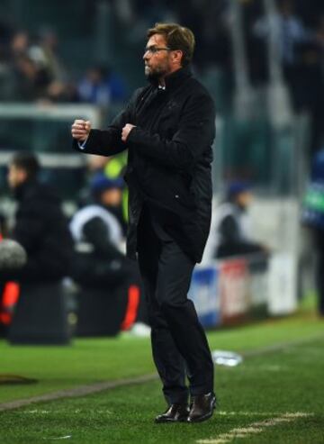 Jurgen Klopp entrenador del  Borussia Dortmund 