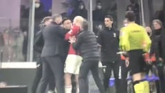 Acusan a Lautaro Martínez de escupir a Theo: ¿fue así?