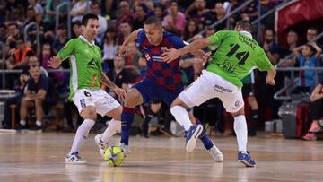 El Barça cede el liderato en el Palau ante el Palma