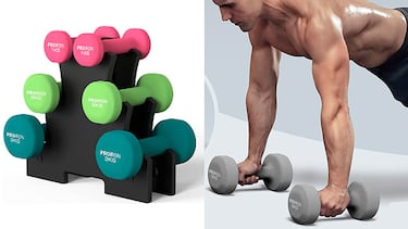 Monta tu gimnasio en casa con esta selección de materiales y aparatos