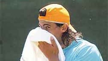 <b>EN HIERBA. </b>El mallorquín deberá adaptarse a esta superficie en el torneo inglés.