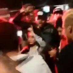 ¡Como uno más! Así vivió Gaete la 'arenga' de la Garra Blanca