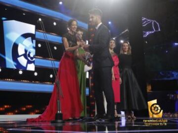 La alfombra roja y la entrega de los Premios de La Liga