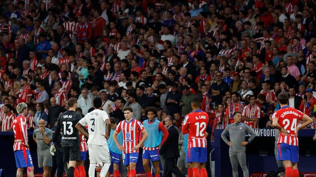 LaLiga informa de 11 cánticos de violencia verbal de ambas aficiones en el Metropolitano